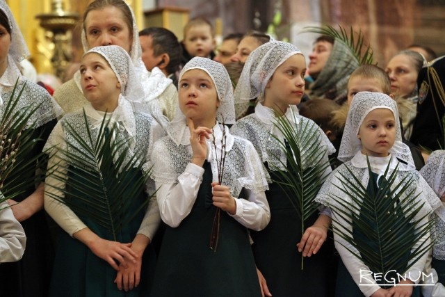 Дети воскресных школ Санкт-Петербургской епархии 