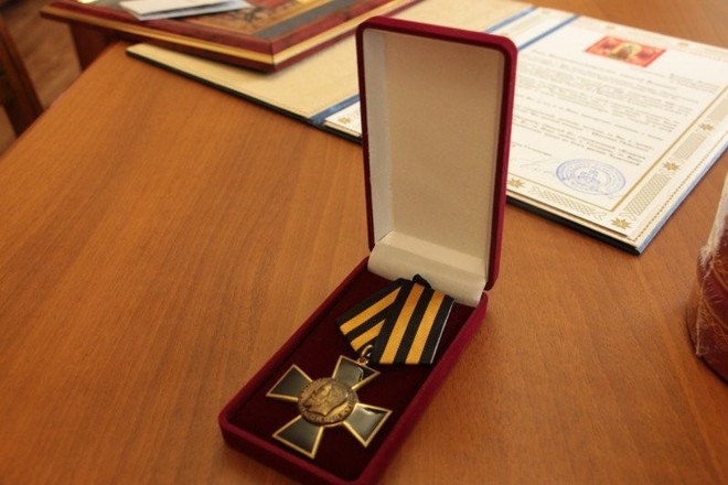 В Благовещенске архиепископа Лукиана наградили орденским знаком «Император Николай II»